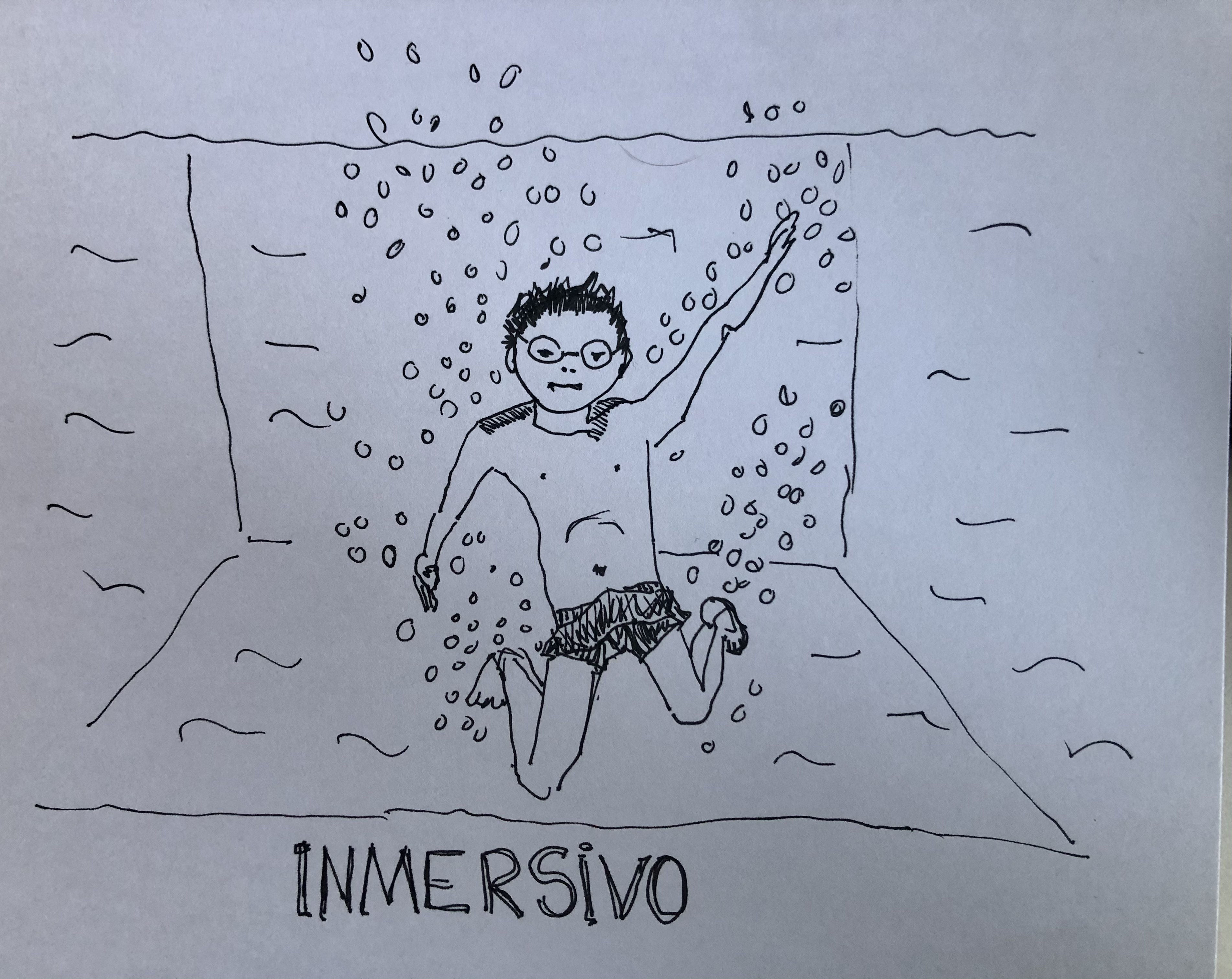 Inmersivo, por María Ponzio